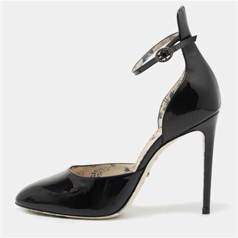 gucci black patent pumps|Gucci pumps nordstrom.